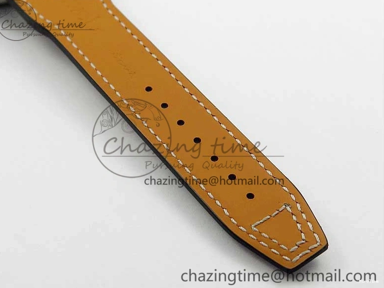 MIROTIME 0321 Pilot Chrono IW377726 ZF 1:1 Best Edition Green Dial on Brown Leather Strap A Trendsetting 7125